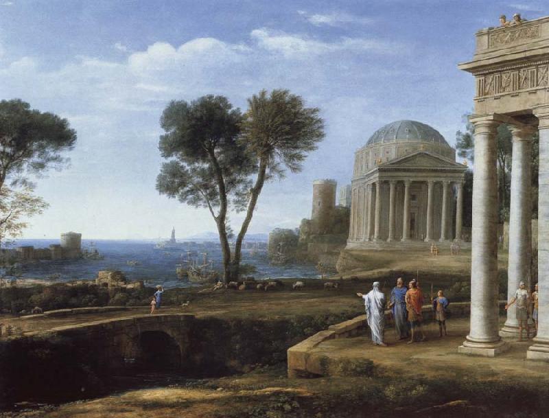 Claude Lorrain Landscape with Aeneas at Delos china oil painting image